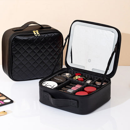 LED Travel Makeup Case