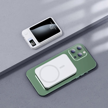 10.000 mAh Magnetic Wireless Powerbank – Super Fast Charging