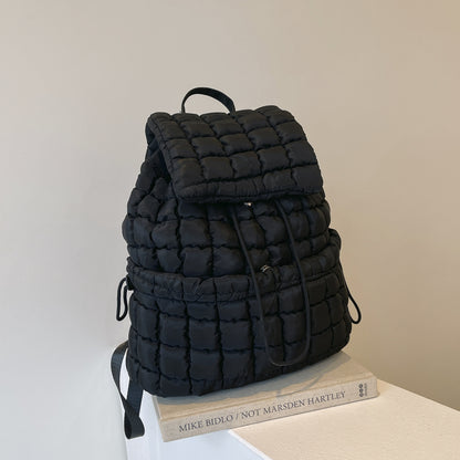 Candy Color Quilted Puffy Backpack - BagLova™