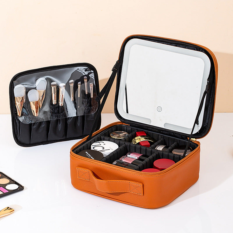 LED Travel Makeup Case