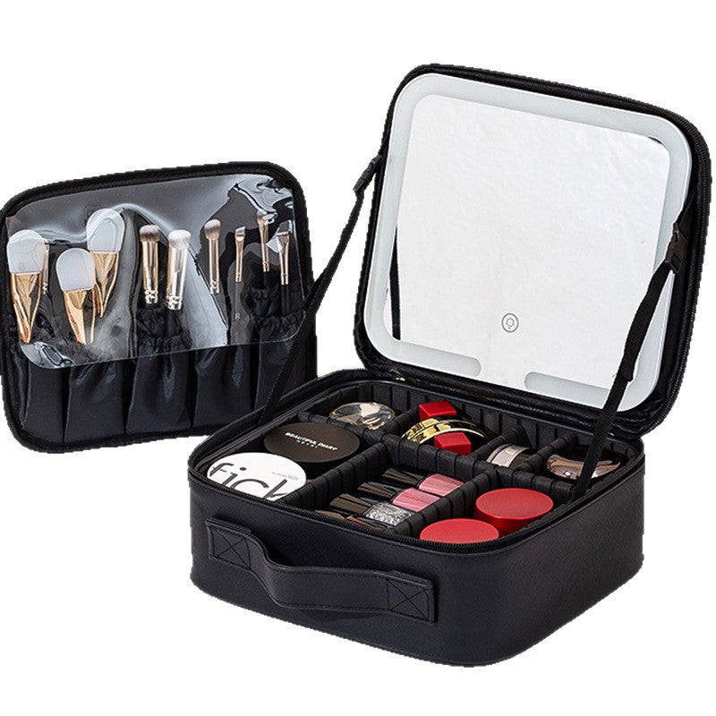 LED Travel Makeup Case