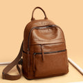 Soft Leather Casual Large Capacity Backpack - BagLova™