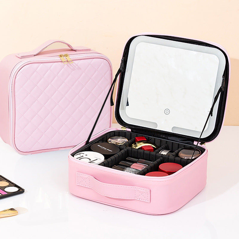 LED Travel Makeup Case