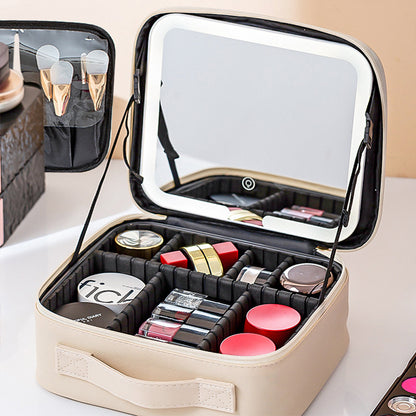 LED Travel Makeup Case