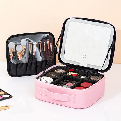 LED Travel Makeup Case