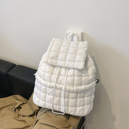 Candy Color Quilted Puffy Backpack - BagLova™