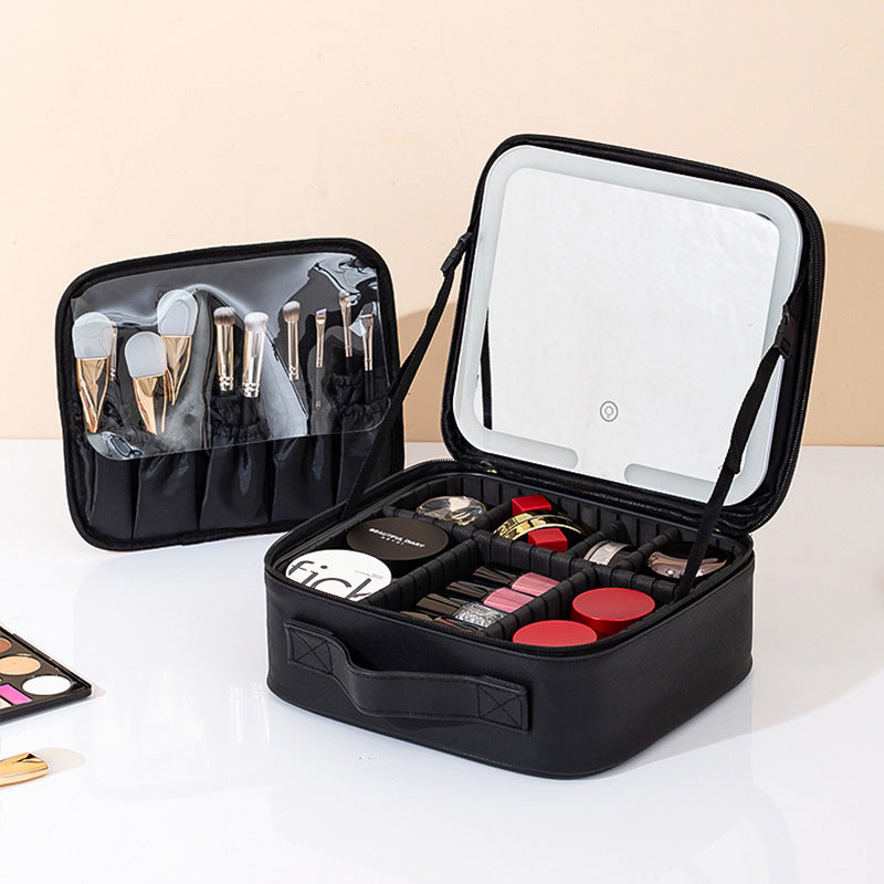 LED Travel Makeup Case