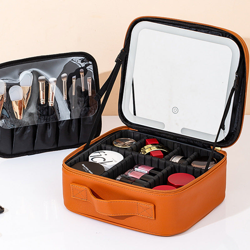 LED Travel Makeup Case